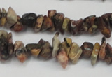 CCH204 34 inches 3*5mm red leopard skin jasper chips beads wholesale