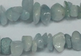 CCH215 34 inches 5*8mm aquamarine chips gemstone beads wholesale