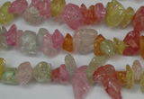 CCH261 34 inches 4*6mm synthetic crack crystal chips beads wholesale