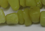 CCH273 34 inches 8*12mm olive jade chips gemstone beads wholesale