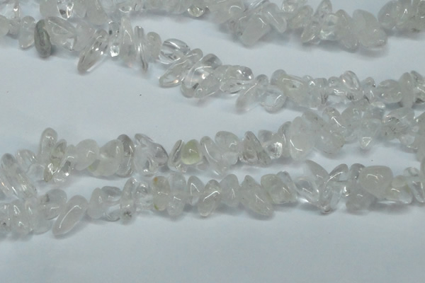 CCH290 34 inches 8*12mm white crystal chips gemstone beads wholesale