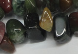 CCH304 34 inches 8*12mm Indian agate chips gemstone beads wholesale