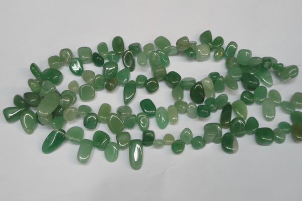 CCH329 15.5 inches 10*15mm green aventurine chips beads wholesale