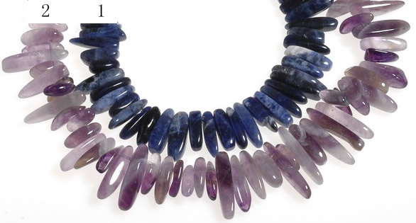 CCH34 16 inches purple & blue sodalite chips beads wholesale