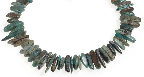 CCH38 16 inches turquoise chips gemstone beads wholesale