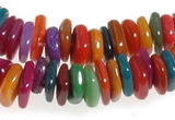 CCH44 32 inches multi color shell chips beads wholesale