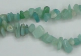 CCH45 32 inches 5*8mm amazonite chip gemstone beads wholesale