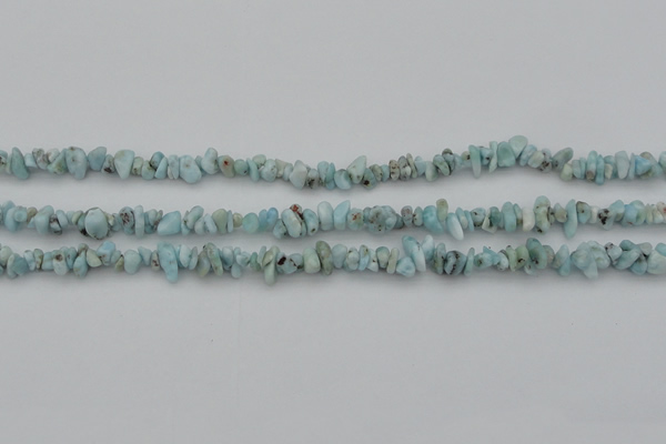 CCH661 15.5 inches 4*6mm - 5*8mm larimar gemstone chips beads