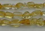 CCH672 15.5 inches 4*6mm - 5*8mm citrine gemstone chips beads