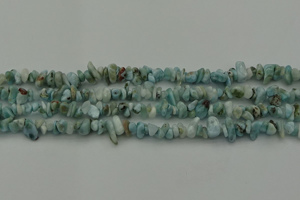 CCH676 15.5 inches 4*6mm - 5*8mm larimar gemstone chips beads