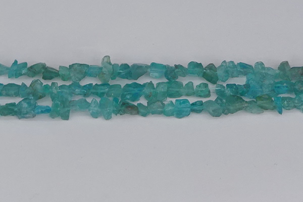 CCH703 15.5 inches 4*6mm - 6*8mm blue apatite chips beads