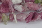 CCH706 15.5 inches 6*8mm - 10*14mm pink tourmaline chips beads