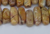 CCH711 15.5 inches 5*10mm - 5*15mm venus jasper chips beads