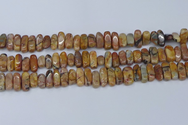 CCH711 15.5 inches 5*10mm - 5*15mm venus jasper chips beads