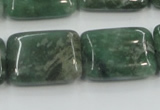 CCJ01 15.5 inches 18*25mm rectangle natural African jade beads wholesale