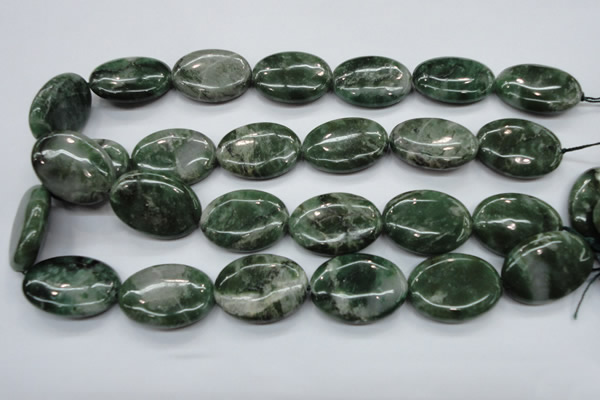 CCJ23 15.5 inches 22*30mm oval natural African jade beads wholesale