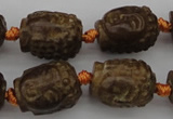 CCJ232 15.5 inches 13*18mm carved buddha China jade beads