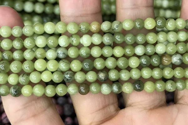 CCJ310 15.5 inches 4mm round China jade beads wholesale