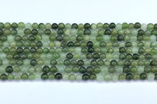 CCJ380 15 inches 4mm round China jade beads