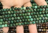 CCJ400 15.5 inches 4mm round west African jade beads wholesale