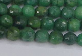 CCJ411 15.5 inches 6mm faceted round west African jade beads