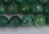 CCJ413 15.5 inches 10mm faceted round west African jade beads