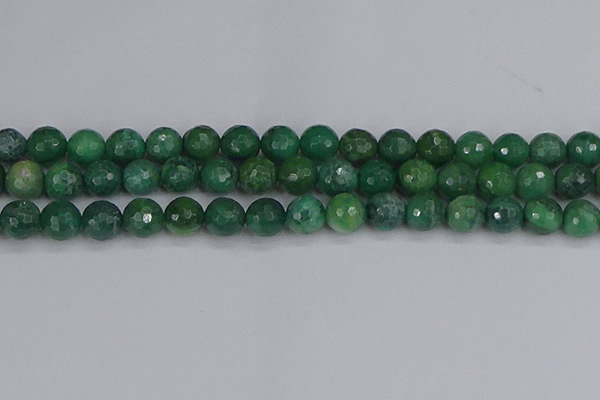 CCJ413 15.5 inches 10mm faceted round west African jade beads