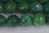 CCJ414 15.5 inches 12mm faceted round west African jade beads