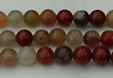 CCJ450 15.5 inches 4mm round colorful jasper beads wholesale