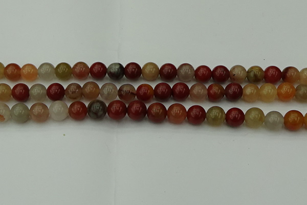 CCJ453 15.5 inches 10mm round colorful jasper beads wholesale