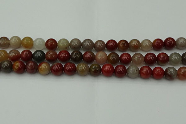 CCJ454 15.5 inches 12mm round colorful jasper beads wholesale