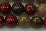 CCJ455 15.5 inches 14mm round colorful jasper beads wholesale