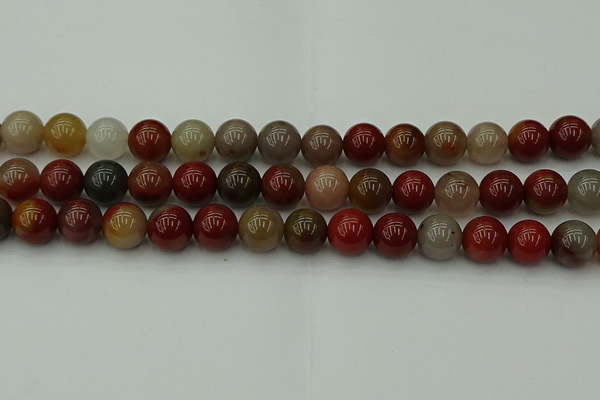 CCJ455 15.5 inches 14mm round colorful jasper beads wholesale