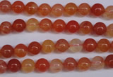 CCL02 15 inches 6mm round carnelian gemstone beads wholesale