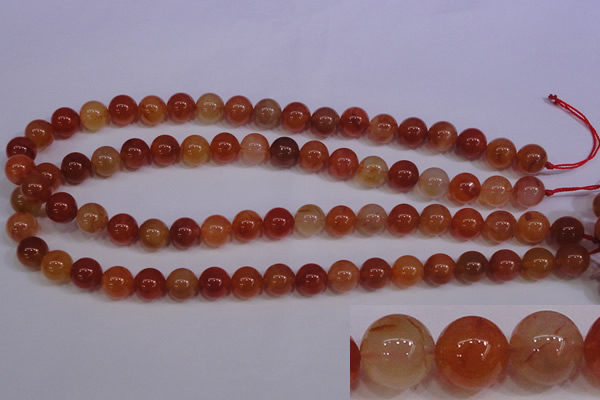 CCL04 15 inches 10mm round carnelian gemstone beads wholesale