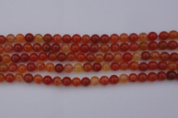 CCL62 15.5 inches 8mm round carnelian gemstone beads wholesale