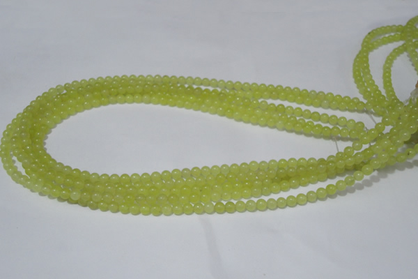 CCN06 15.5 inches 4mm round candy jade beads wholesale