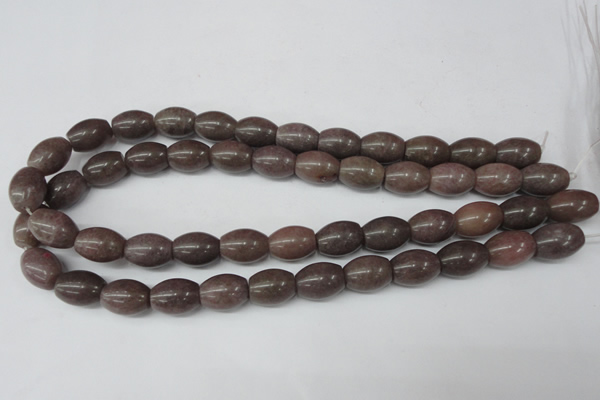 CCN116 15.5 inches 12*16mm rice candy jade beads wholesale