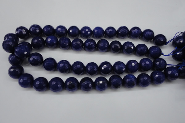 CCN1217 15.5 inches 16mm faceted round candy jade beads wholesale