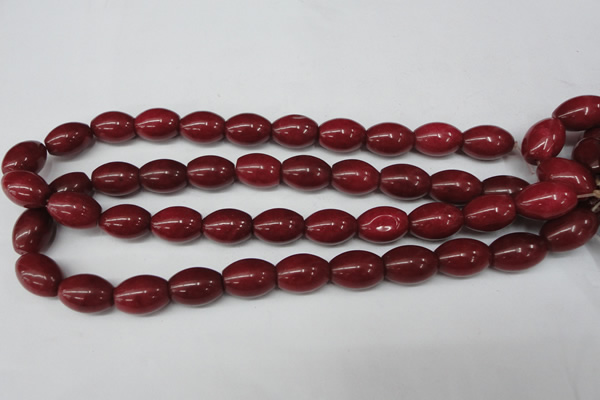 CCN125 15.5 inches 13*18mm rice candy jade beads wholesale