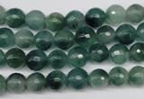 CCN1283 15.5 inches 8mm faceted round rainbow candy jade beads