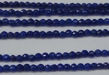 CCN1314 15.5 inches 3mm faceted round candy jade beads wholesale