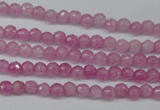 CCN1316 15.5 inches 3mm faceted round candy jade beads wholesale