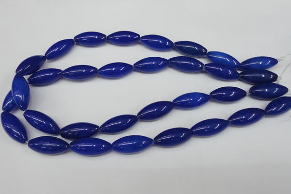 CCN133 15.5 inches 10*25mm rice candy jade beads wholesale