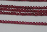 CCN1335 15.5 inches 3mm round candy jade beads wholesale