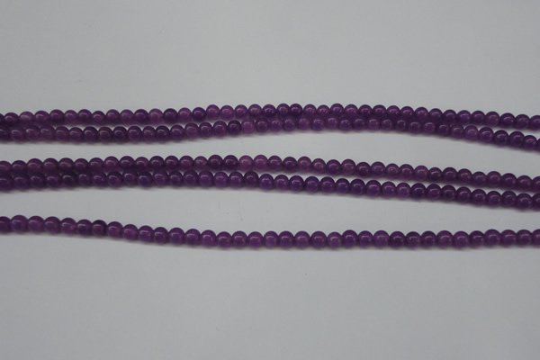 CCN1340 15.5 inches 4mm round candy jade beads wholesale