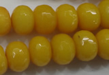 CCN1397 15.5 inches 12*16mm faceted rondelle candy jade beads