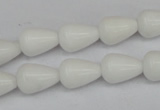 CCN140 15.5 inches 10*14mm teardrop candy jade beads wholesale