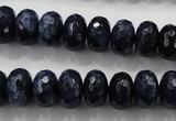 CCN1435 15.5 inches 8*12mm faceted rondelle candy jade beads