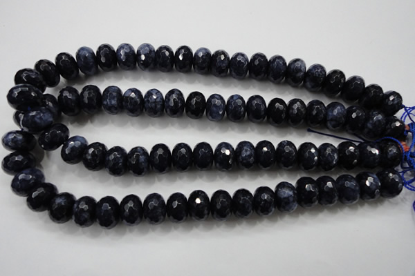 CCN1436 15.5 inches 10*14mm faceted rondelle candy jade beads